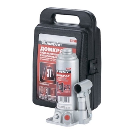 The jack Matrix Master, hydraulic, bottle, 3 t, in the case