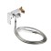 Mixer with hygienic shower Zein, cartridge ceramics 35 mm, brass, chrome
