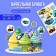 Waffle pictures edible "cars" for cupcakes, Konfinetta cake, 1 sheet A5