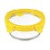 Smart Solutions baking and storage container, round, with a lid, 400 ml, yellow color