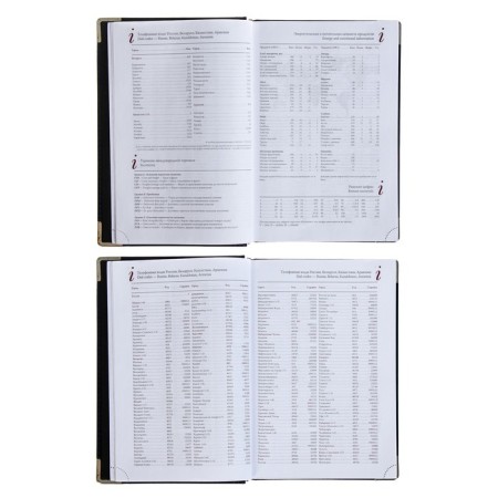 Diary half -dated A5+, 208 BOSS sheets, solid cover, artificial leather, gold cut, brown-3