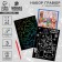 New Year's set for creativity. Engravings and tasks of "Funny New Year!"