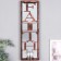 Climber Plastic, glass for 1 candle "Reflection of faith" D-4 cm old. bronze 8x12x41 cm