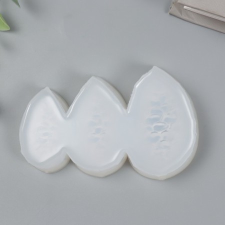 Mold Silicon "Cedar cones" 3 items 9x5.5x1.5 cm-2