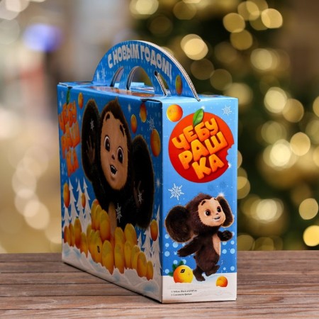Gift box "Cheburashka", portfolio, 37 x 8 x 20.2 cm-2