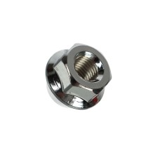 Nut m10x1.25 18, hex17, cone, open, ch, h-1018