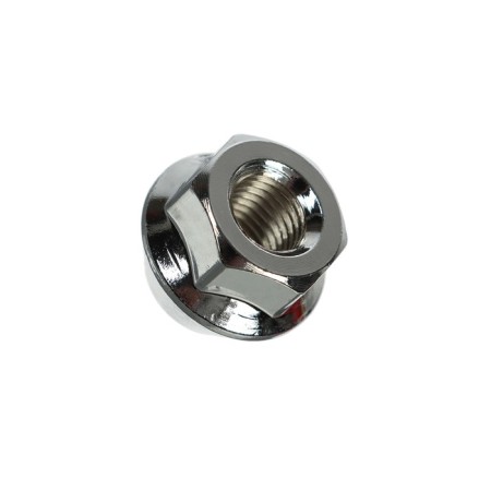 Nut m10x1.25 18, hex17, cone, open, ch, h-1018