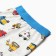 Pants for children, white color/cars, height 68 cm