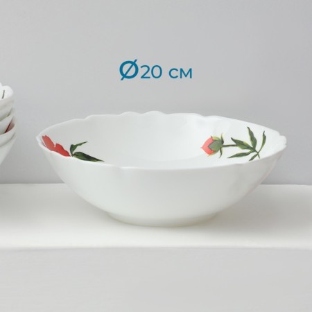 Service table "velvet rose", 37 items, glass ceramic-7