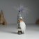 Suvenir Polystone "Santa Claus in a cap with a heart, with an asterisk" mix 4.5x3x11 cm