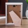 Photo frame Plastic "Mira" 10x15 cm, 861 white (plastic screen)