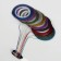 Adhesive tape for decor "shit", 10 pcs, 1 mm, 10 m, color mix