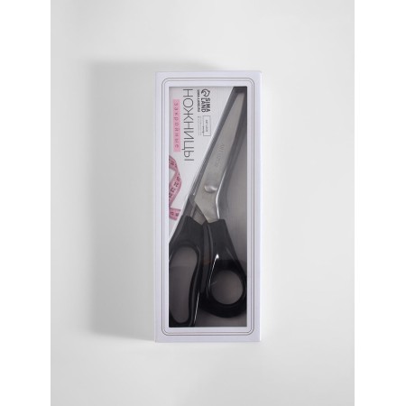 Scissors "Zigzag", 9 ", 23 cm, step - 3 mm, black color-9