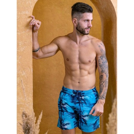 Male ISee shorts, size 48, blue color-1