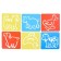Stencils "Pets" sheet of paper, set of 6 pcs.