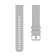 Smart hours strap, 20 mm, silicone, gray