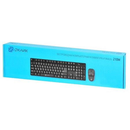 Keyboard + Mouse Rickle 210m Claw: Black Mouse: Black USB Wireless (612841)-5