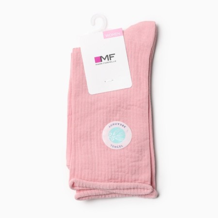 Women's socks, dry rose color, size 25-27-2