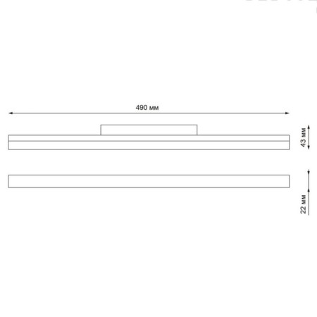 SHINO SHINO 1-Fs, 24W LED, 4000K, 1920LM, black color-2