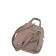 B2744 Bag-rugzak, lightning department, dark beige color 27x18x10cm