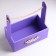 Box - wooden Kashpo 25x15x30 "Beloved Mom" ​​Violet