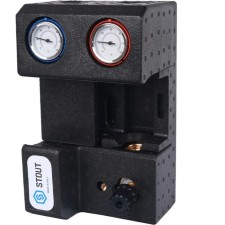 Насосная группа STOUT SDG-0007-002001, с 3-х ходовым приводным смесителем, 3/4", без насоса