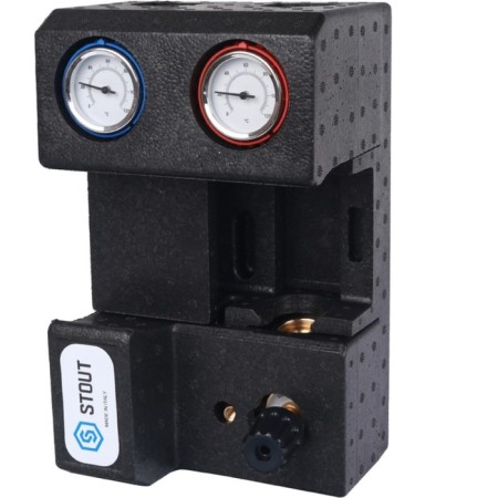STOUT SDG-0007-002001 pumping group, with a 3-running drive mixer, 3/4 ", without a pump