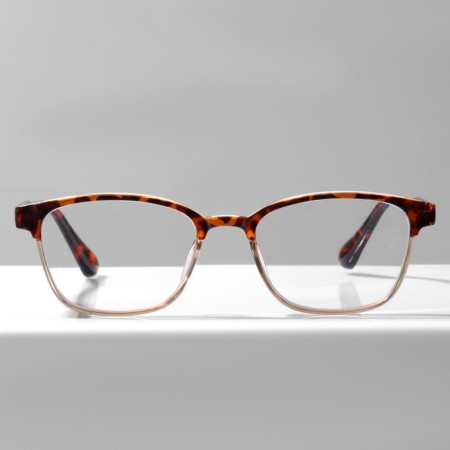 Glasses GA0465 (color: C1 black, orange; diopter: +1; tint: no)-2