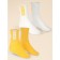 Nosk children, size 18-20, milk, yellow, 2 pcs