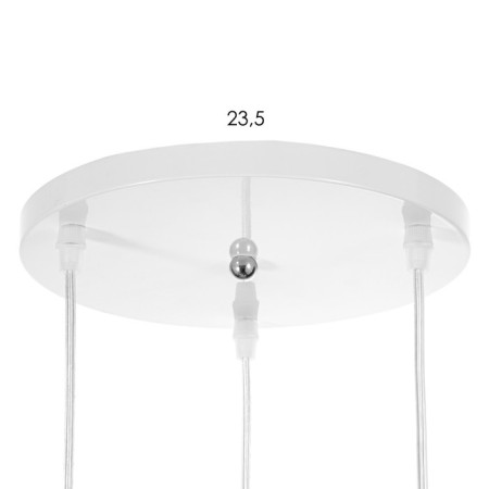 Lamp Bayerlux "Plaza" 3he27 40W white gold 30x30x24-90cm-5