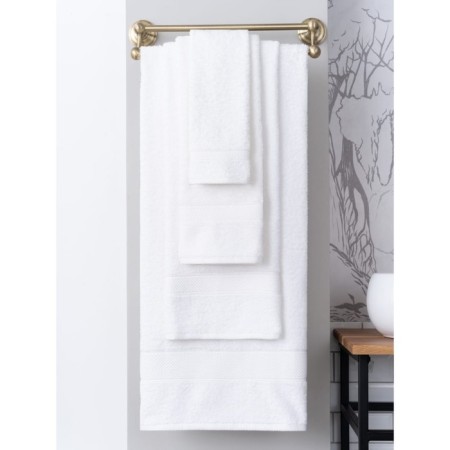 Arya Home Miranda Soft towel, size 30x50 cm, white color