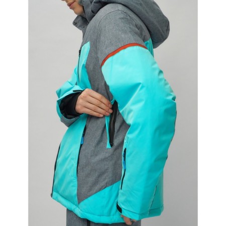 Ski suit, size 58, turquoise color-27