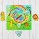 Clock Frame-Lnades "Study the Seasons, Days of the Week"