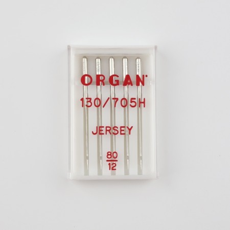Needles for household sewing machines, for Jersey, No. 80/12, 5 pcs-3