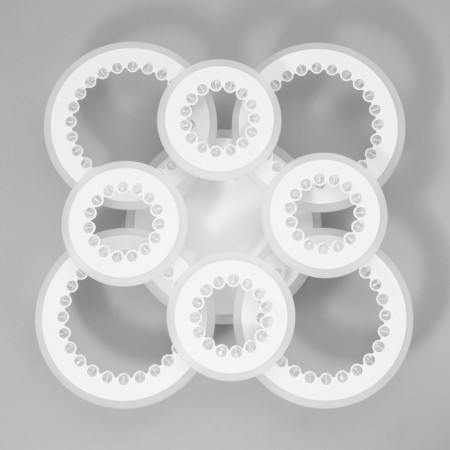 LUSTRAL WITH PDU "Rafael" LED 300W 3000-6000W RGB white 55x5x13.5cm Bayerluux-6