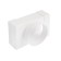 Zein tee, rectangular, 55 x 110 mm, ventilation, with the transition to a round channel d = 100 mm