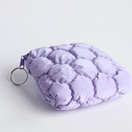Women's wallet with lightning, lilac color-2