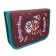 Penal 3 sections, tab inside, 140 x 210 x 40 mm, fabric, calligrata top Block "Avocado", in the style of Harry Potter