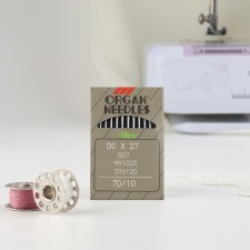 Needles for industrial sewing overlocks, 10 pcs, No. 70, DC × 27