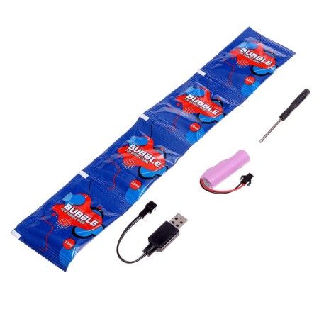 Radio controlled machine "Tank", battery, on the control panel, shooting: soap bubbles-8