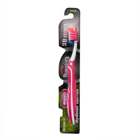 Toothbrush Lenplastropolmer 3 d three -component handle, multidirectional stubble
