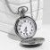 Pocket clock "crescent", quartz, d-4.7 cm