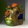 The desktop fountain from the network, the backlight "Three carps" 32x29x19 cm