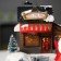 LED figure "Train and Santa Claus" 20 × 20 × 16 cm, polystone, AAX3 batteries (not complete), USB, glow warm white