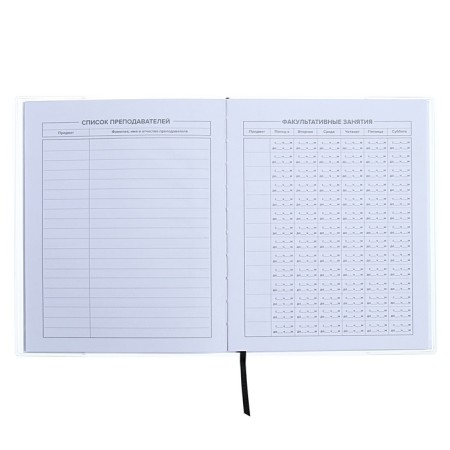 Universal Diary Grade 1-11, 48 sheets "Cosmonaut", a soft cover of PVC, embossing with foil, liesse, block offset-6