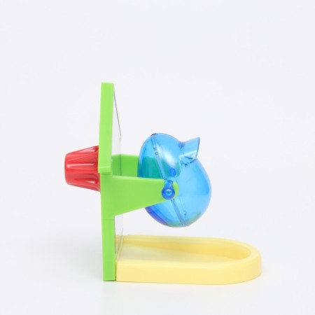 Игрушка-кормушка для птиц с зеркальцем, 9,8 х 5,7 х 8 см, микс цветов-1