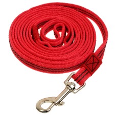 Kaponnoye zonik leash with latex thread, 3 m x 1, 5 cm, red