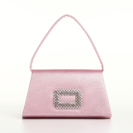 Female bag on a magnet, pink color