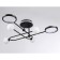 LED ceiling LED with a change of lamp and control panel Ambrella Light, Linetech, FL66232, G9, 48 W, 3600LUM, 3000-6400K, Black Black, White matte