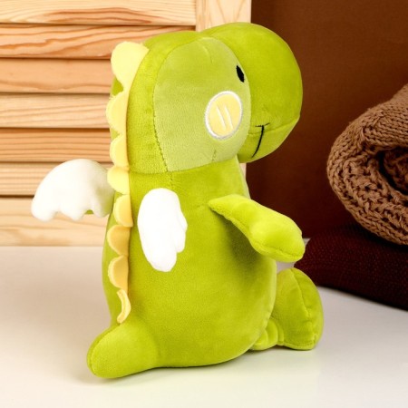 Soft toy "Dino", 23 cm, green color-2